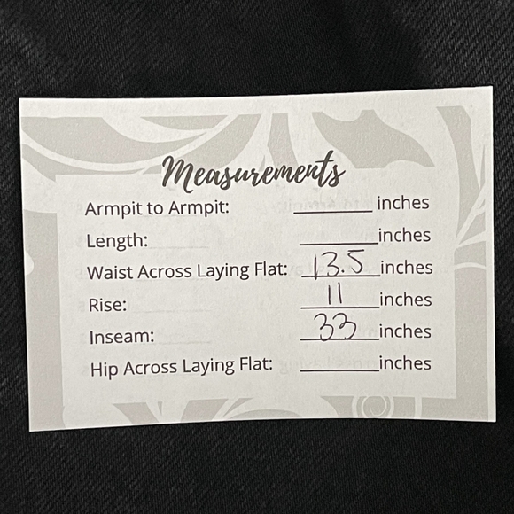 2/$30 ZARA Charlotte Gainsbourg Collection Tailored Straight Jeans 4 Black #7263 - Picture 16 of 16